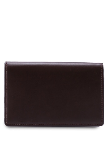 Gay Giano brown Full Grain Haircell Leather Card Holder 9045CAC28436D8GS_1