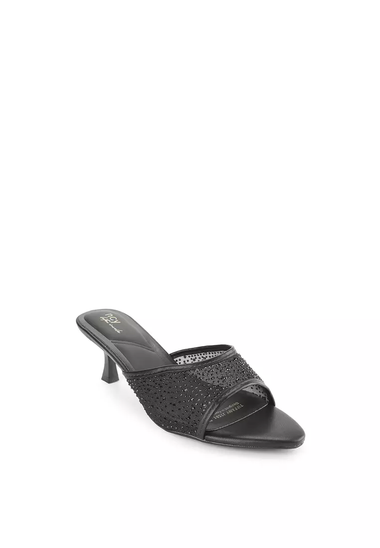 TIFFANY J2581-1 FORMAL SANDALS BLACK