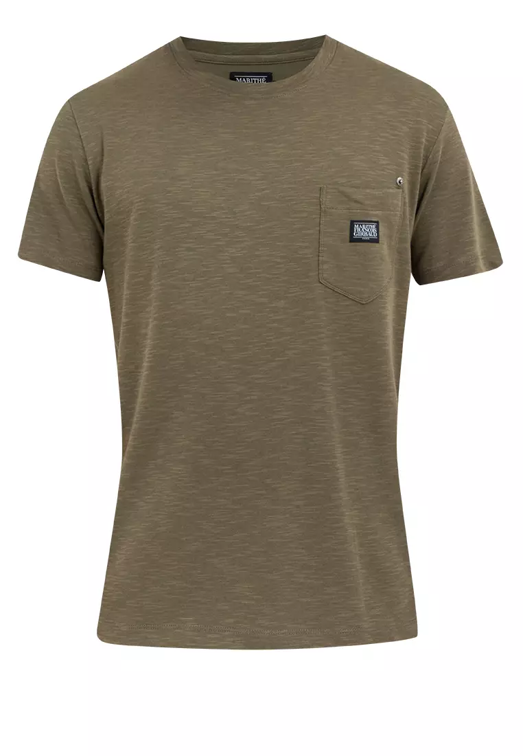 Men's Pocket Slub Tee Fatigue