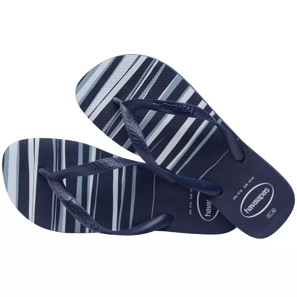 Havaianas 0306 Top Basic - Navy / Navy / White - Sandal Pria