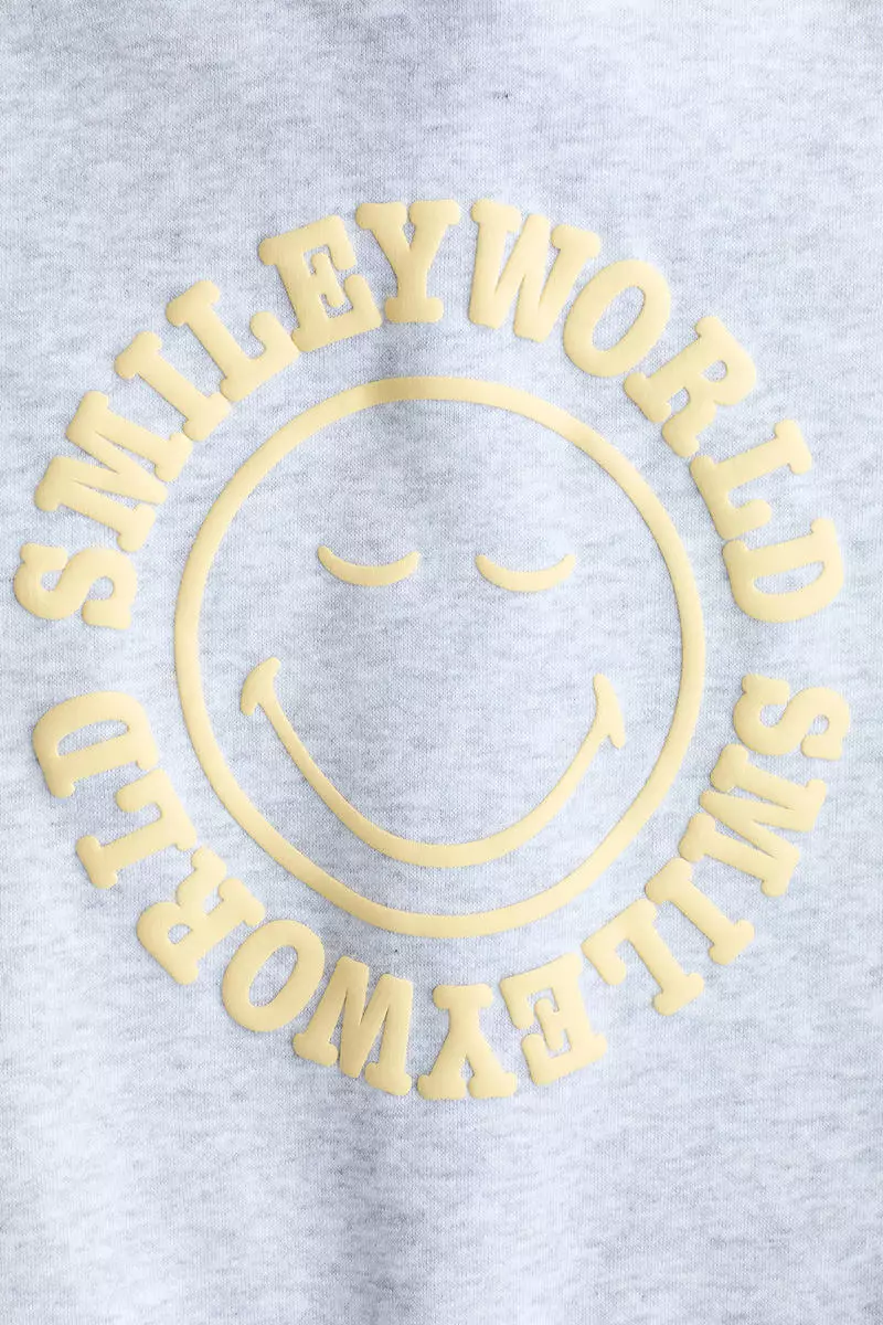 Motif-detail hoodie