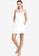Abercrombie & Fitch white Bare Tie Shoulder Slim Waist Mini Dress 1A446AAD0BC42EGS_3
