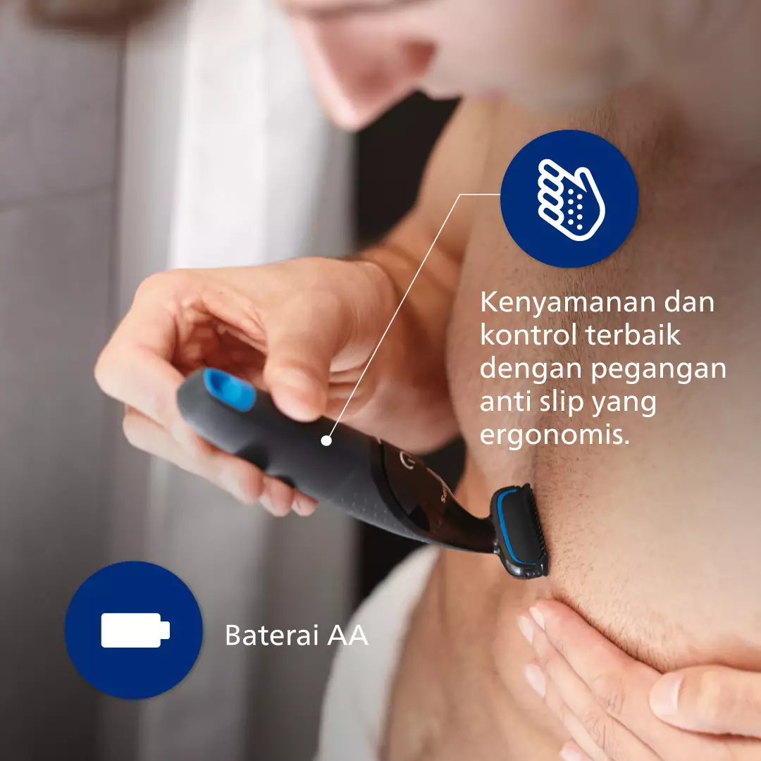 Philips Couple Set- Hair Dryer BHD300/10 + Bodygroomer BG1024/16