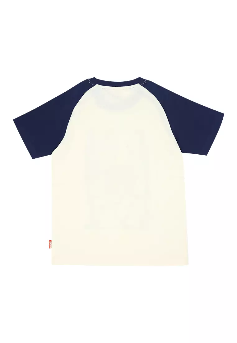 Boys Licensed Graphic Raglan T-Shirt "Captain America"