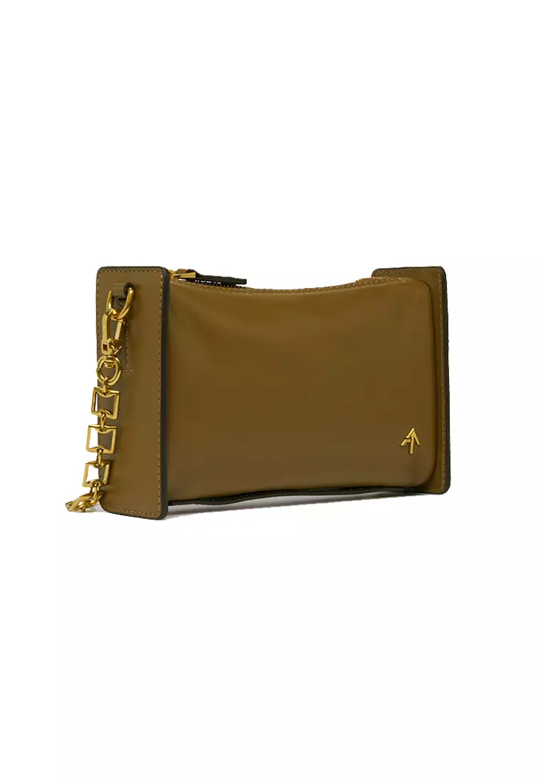 Manu Atelier Mini Carmen Crossbody Bag Mocha 2022434