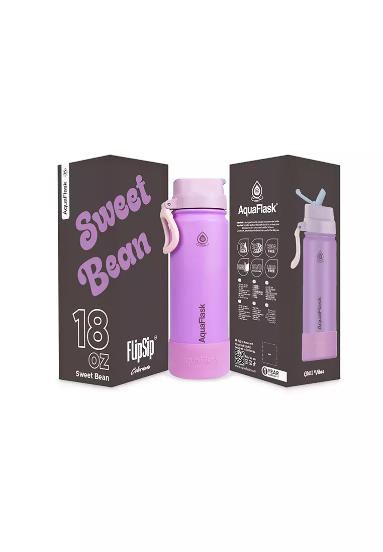 18oz Sweet Bean Colorwave Flip Sip Lid Collection