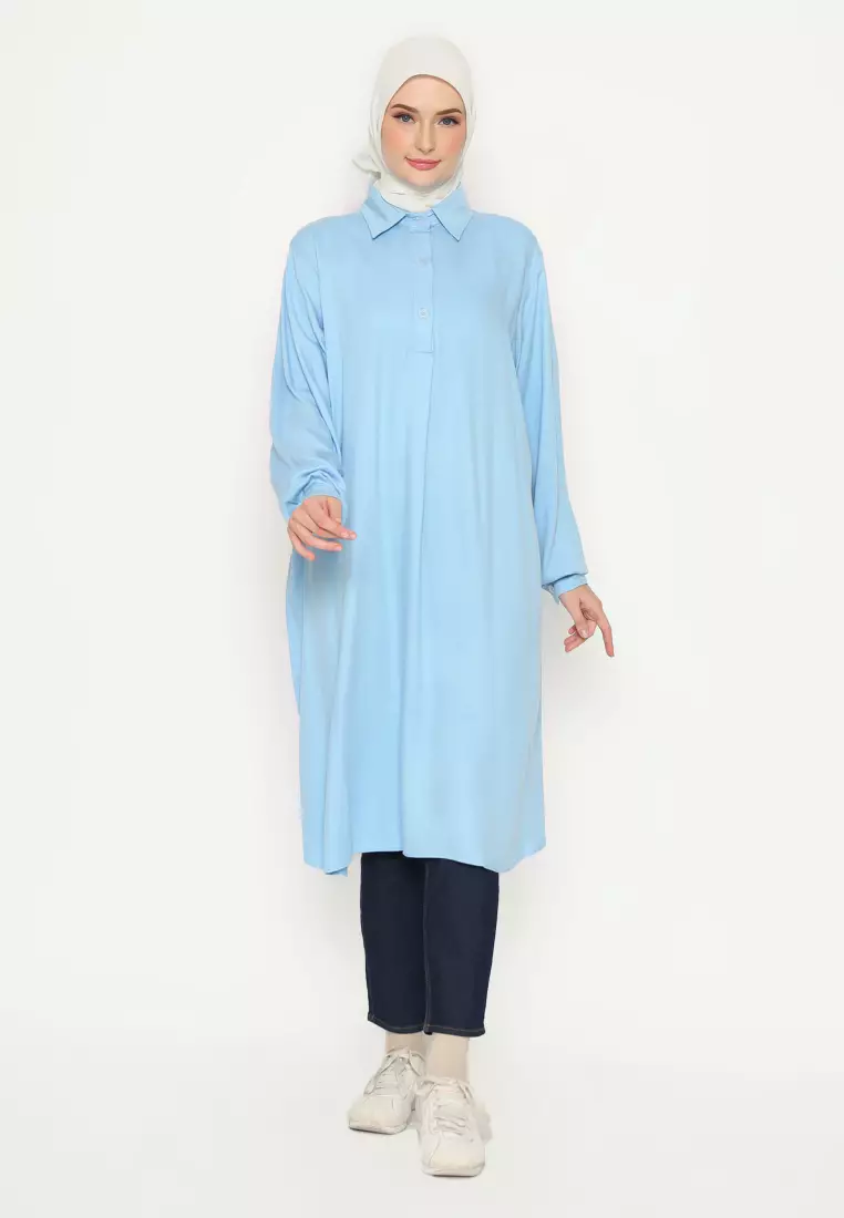 Miss MST 2 Tone Tunik MSCC113