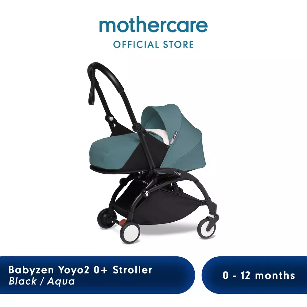 Jual Mothercare Stokke Complete Stroller YOYO 0 Black Aqua