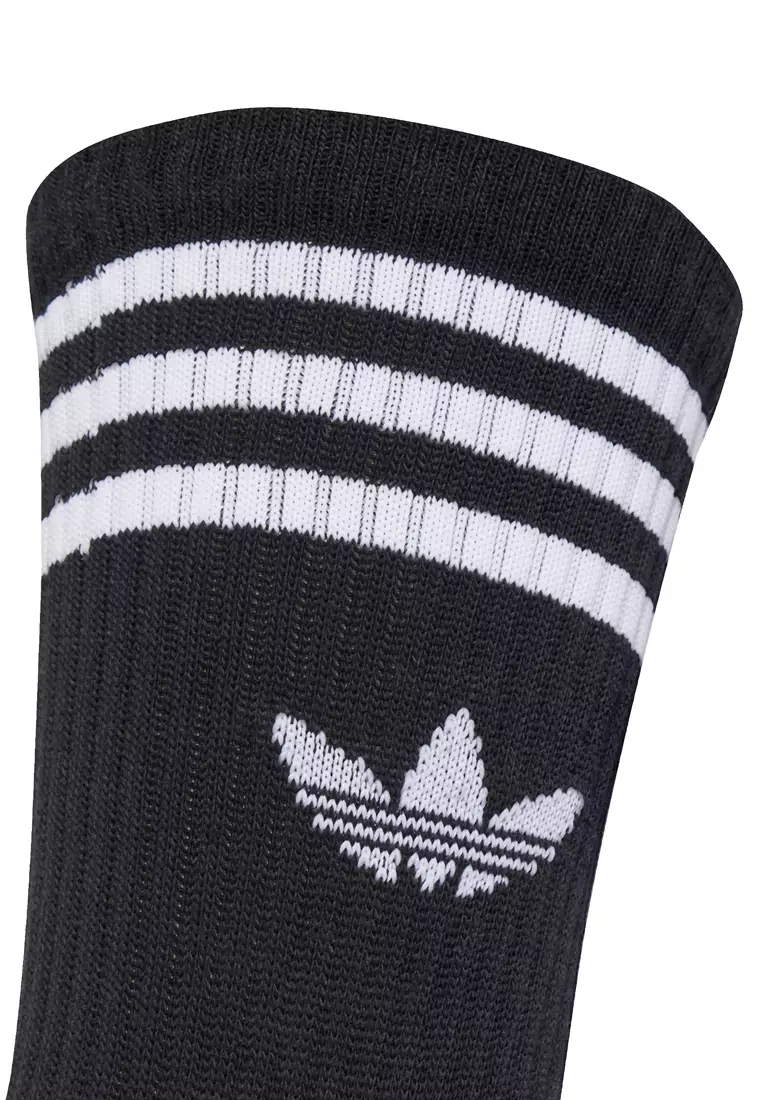 3-Stripes Crew Socks 3 Pairs