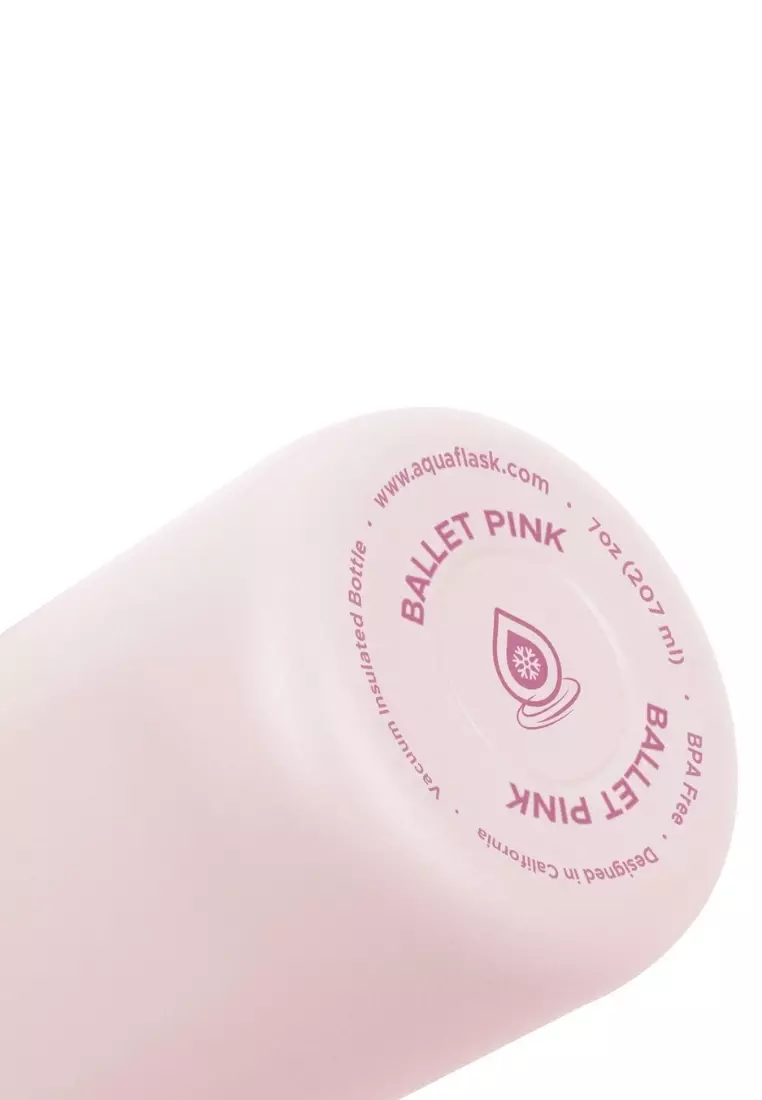 Mini Collection 7oz Ballet Pink Insulated Bottle