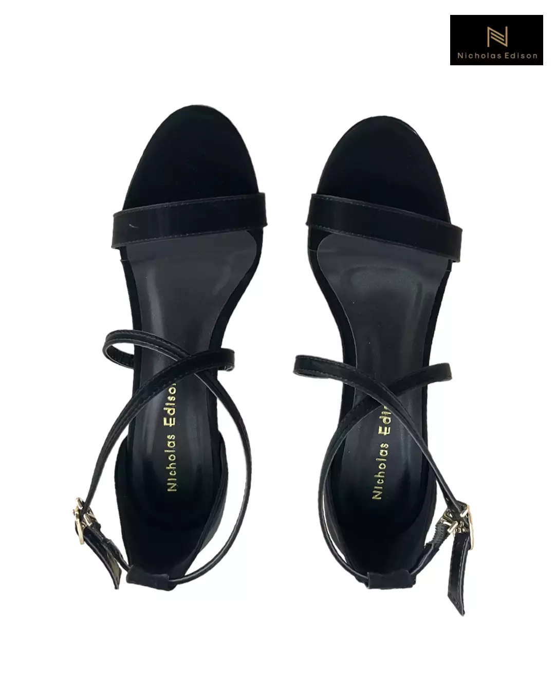 Nicholas Edison Heel Kirana Black