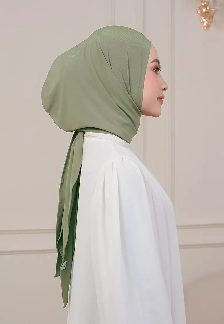 HIJAB INSTAN QIARA - BASIL