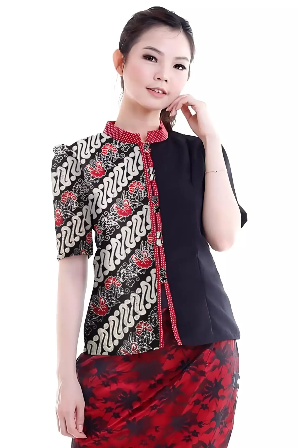 Bimala Batik Lereng Abang Ireng Blouse