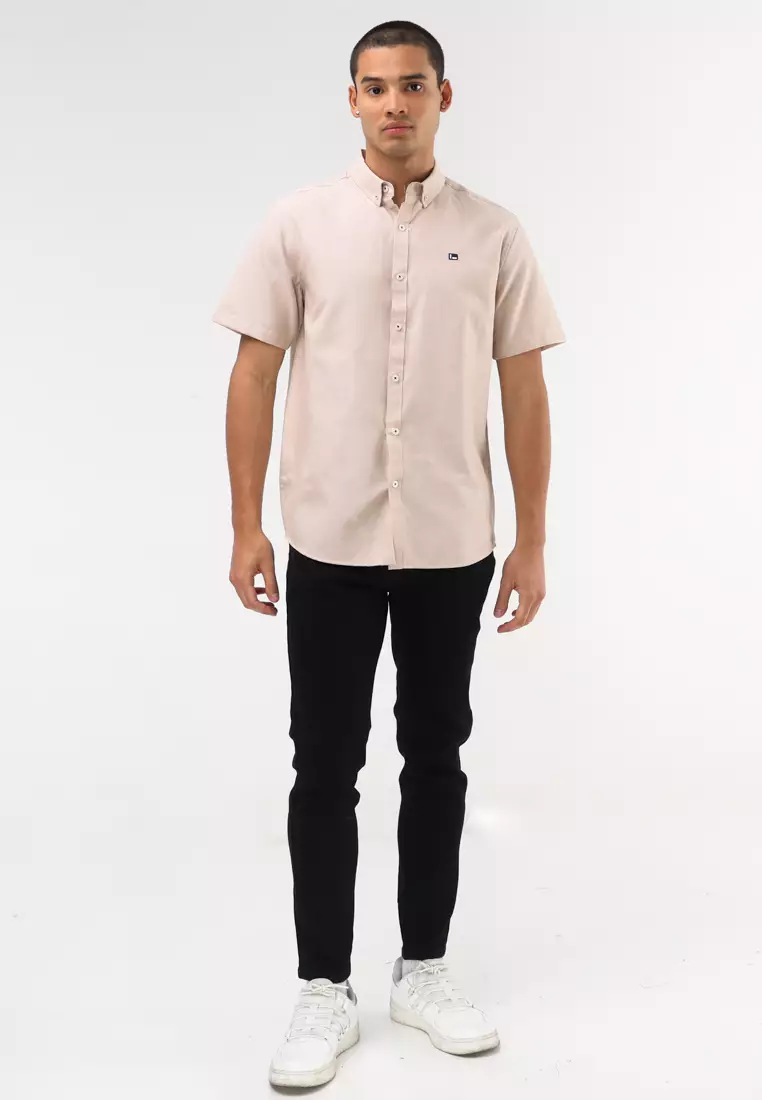 Woven Polo Short Sleeve