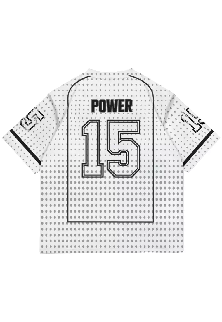 MSA60 Jersey Premium Oversize 260gsm TdBolt  Vintage Streetwear bahan Heavy Jersey  "15 power white"