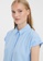 Vero Moda blue Louise Sleeveless Loose Shirt Dress 4689DAAD33EFF2GS_3