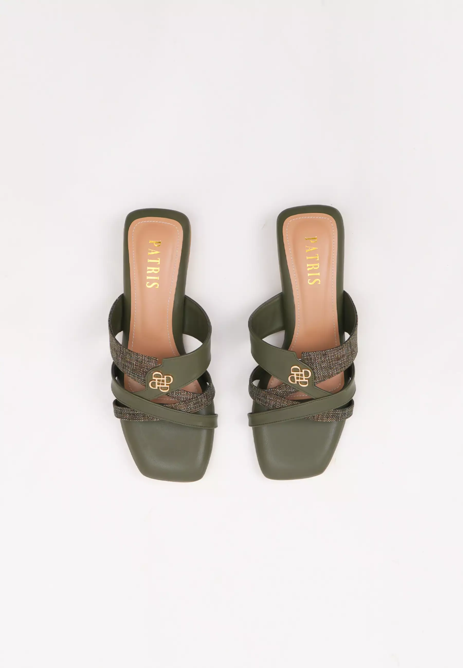 PATRIS Raya Sandal Wanita Heels / Hak 2 Cm