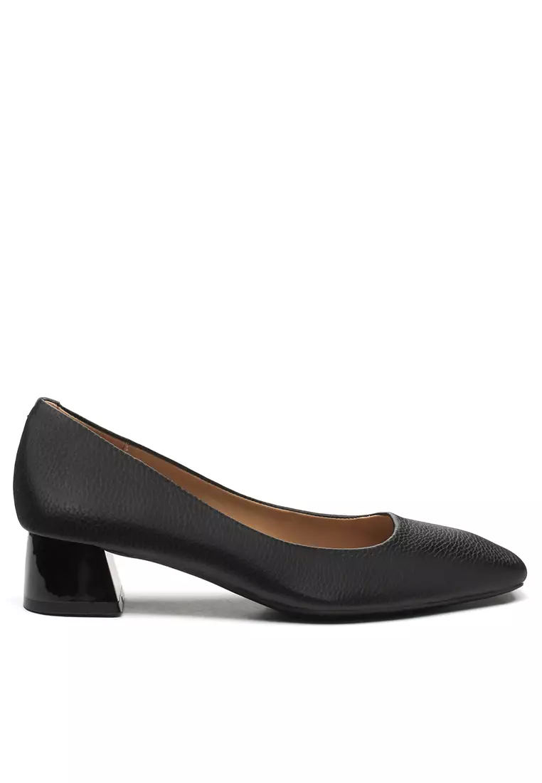 Chunky heel pumps cheap