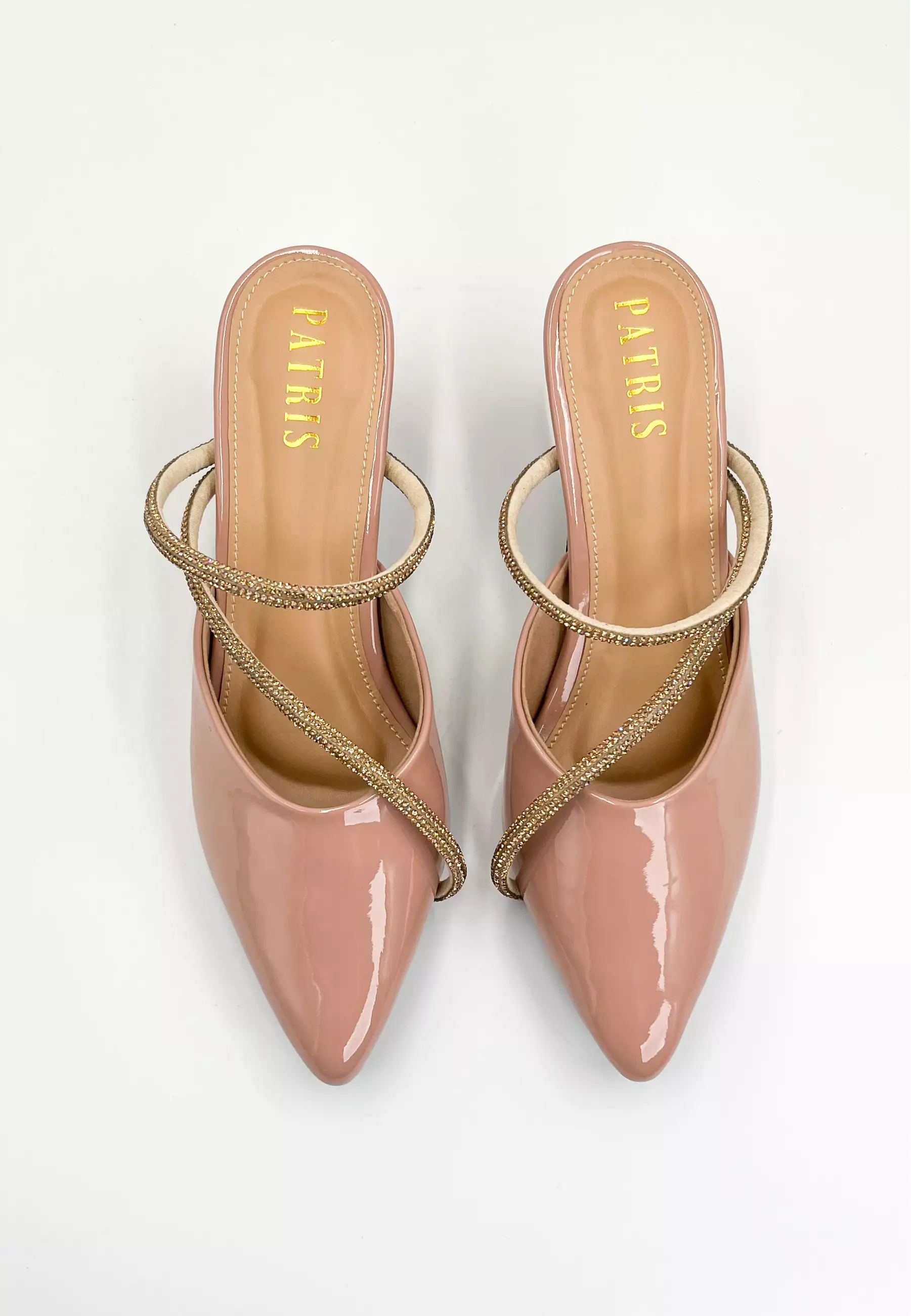 PATRIS Labels Mules Wanita Heels / Hak 5 Cm