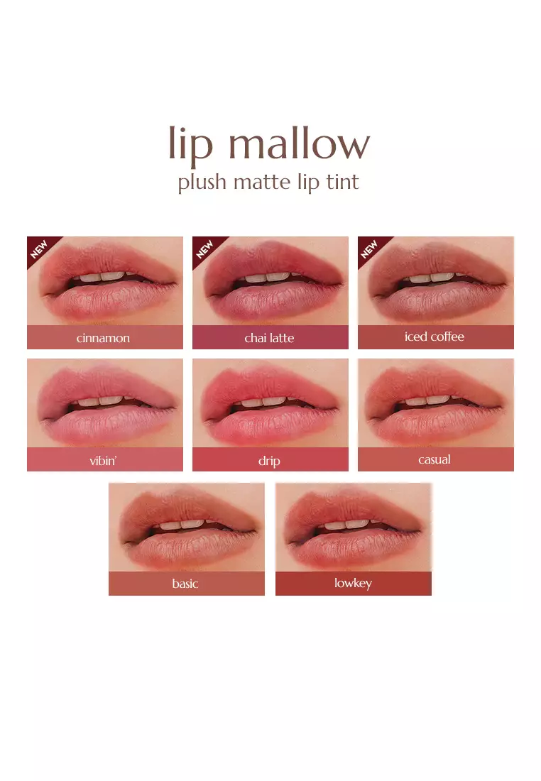 Lip Mallow Coffee Tint Trio (Cinnamon + Iced Coffee + Chai Latte)