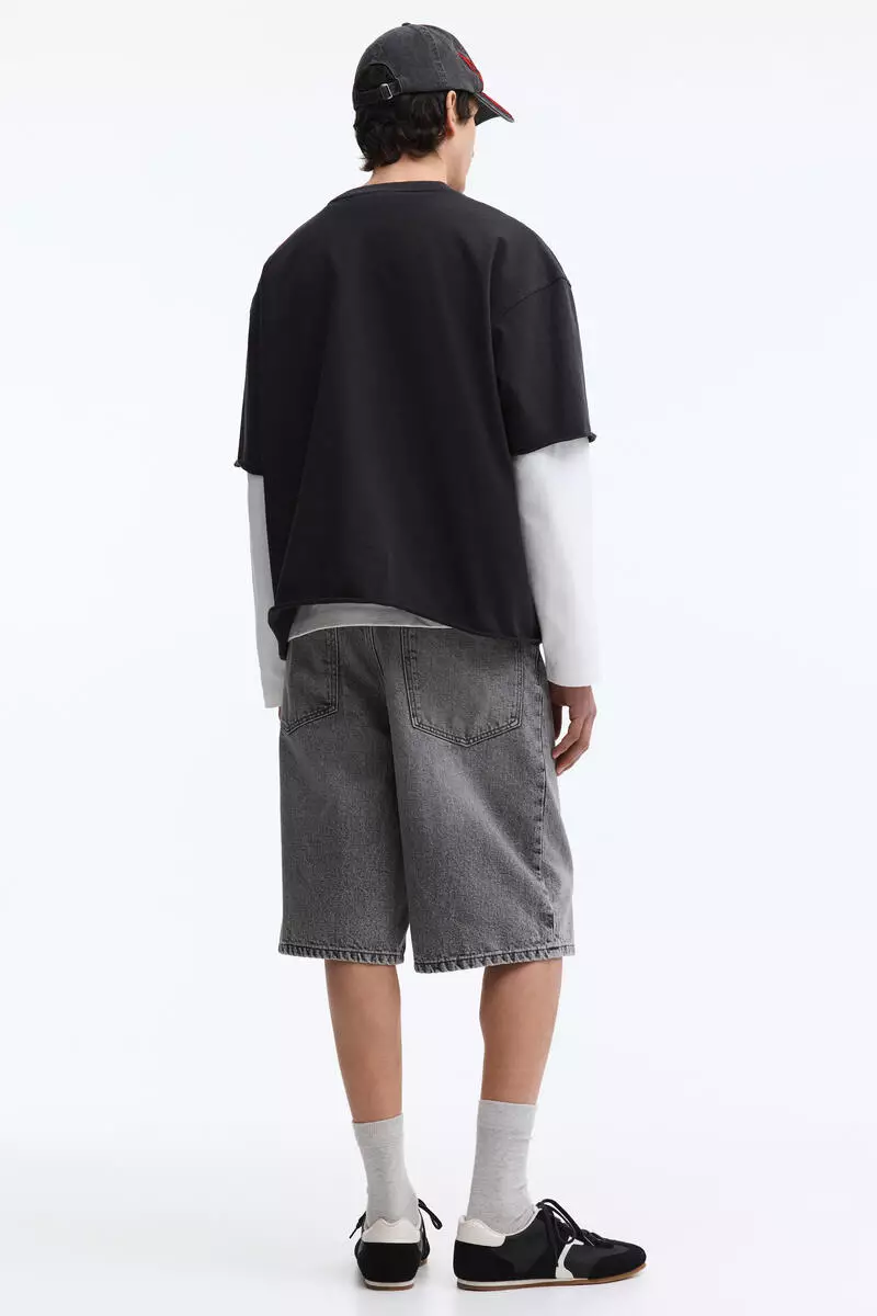 Baggy Denim shorts