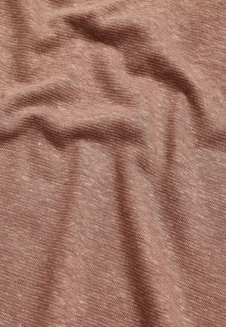 Regular-Fit Linen T-Shirt