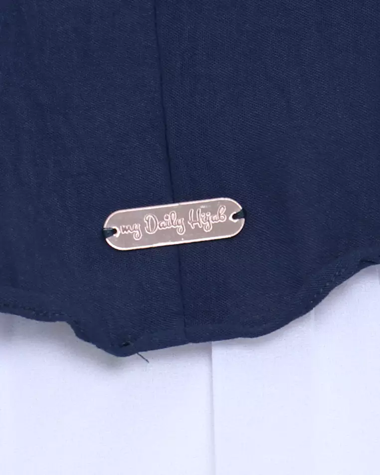 Faiza Bergo Airflow Navy