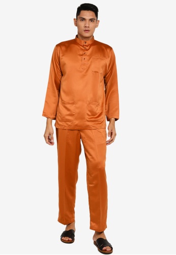 Buy Gene Martino Tradisional Baju Melayu Online On Zalora Singapore
