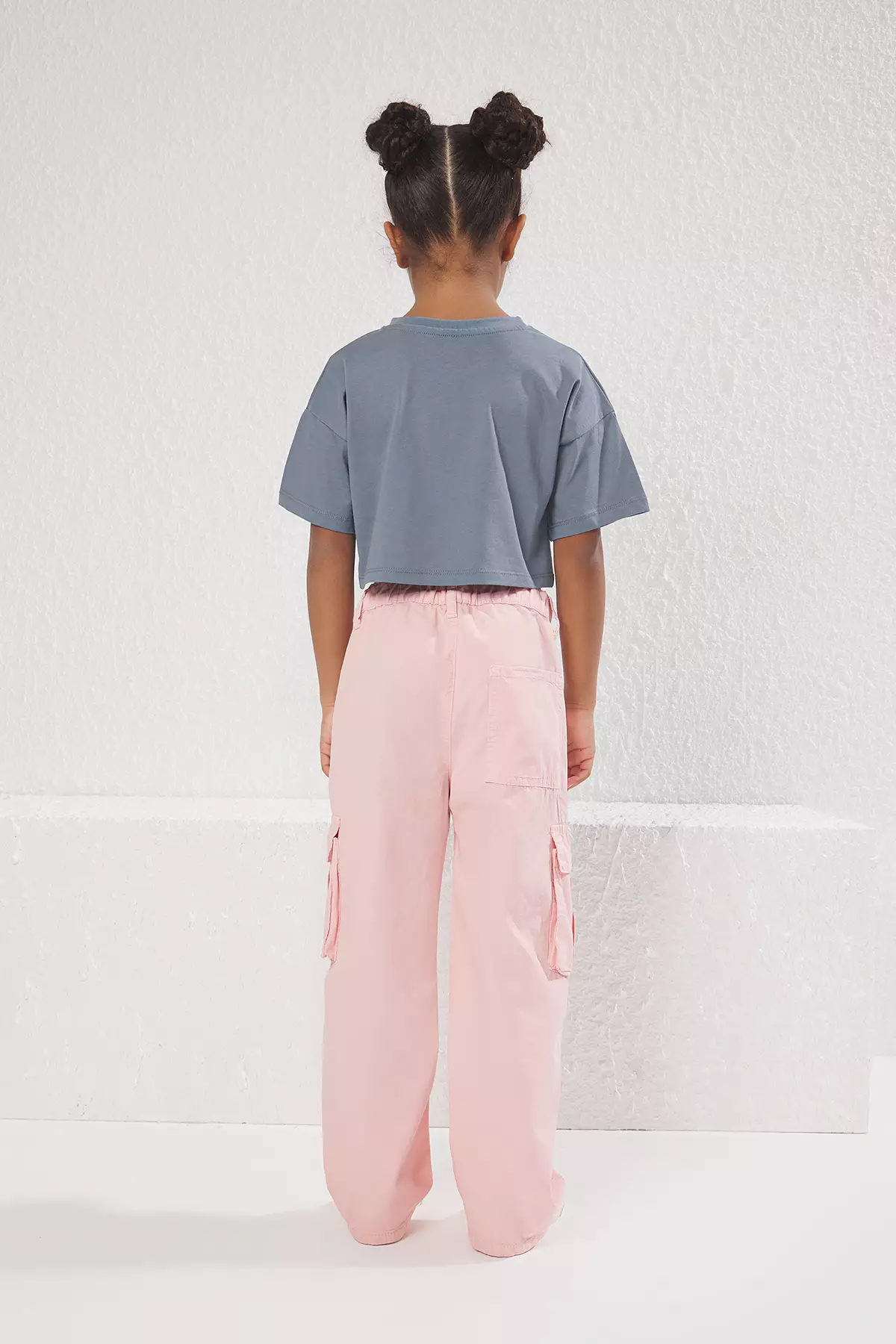 Pocket Detailed Wide Leg Trousers