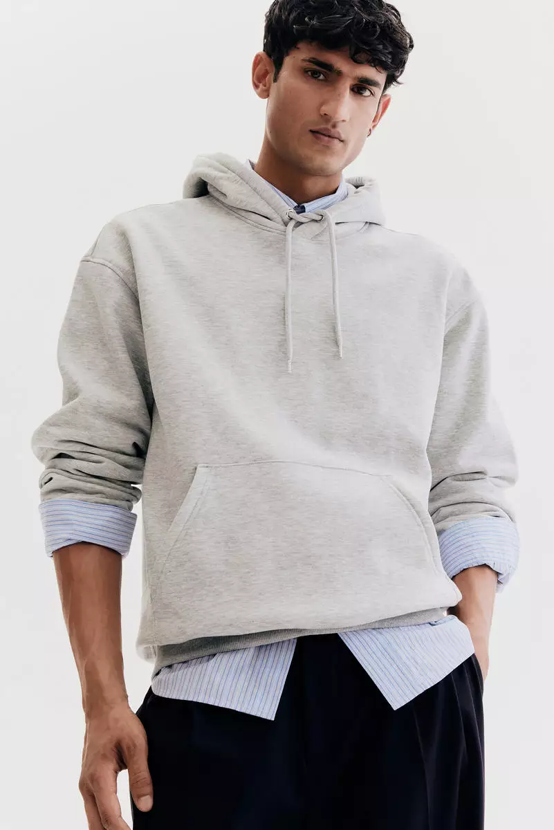 Buy H&M Loose Fit Hoodie Online ZALORA Malaysia
