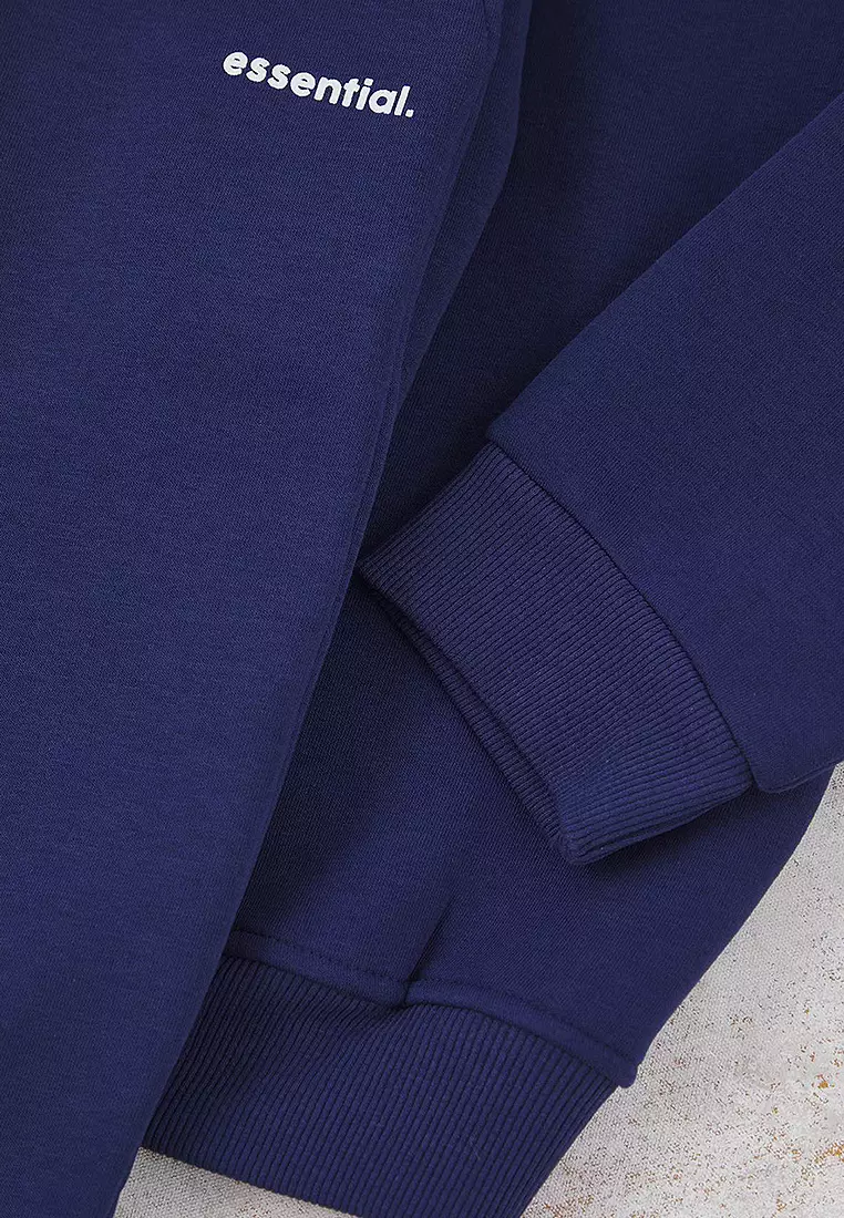 Plus Size Sweatshirt and Sweatpants Set