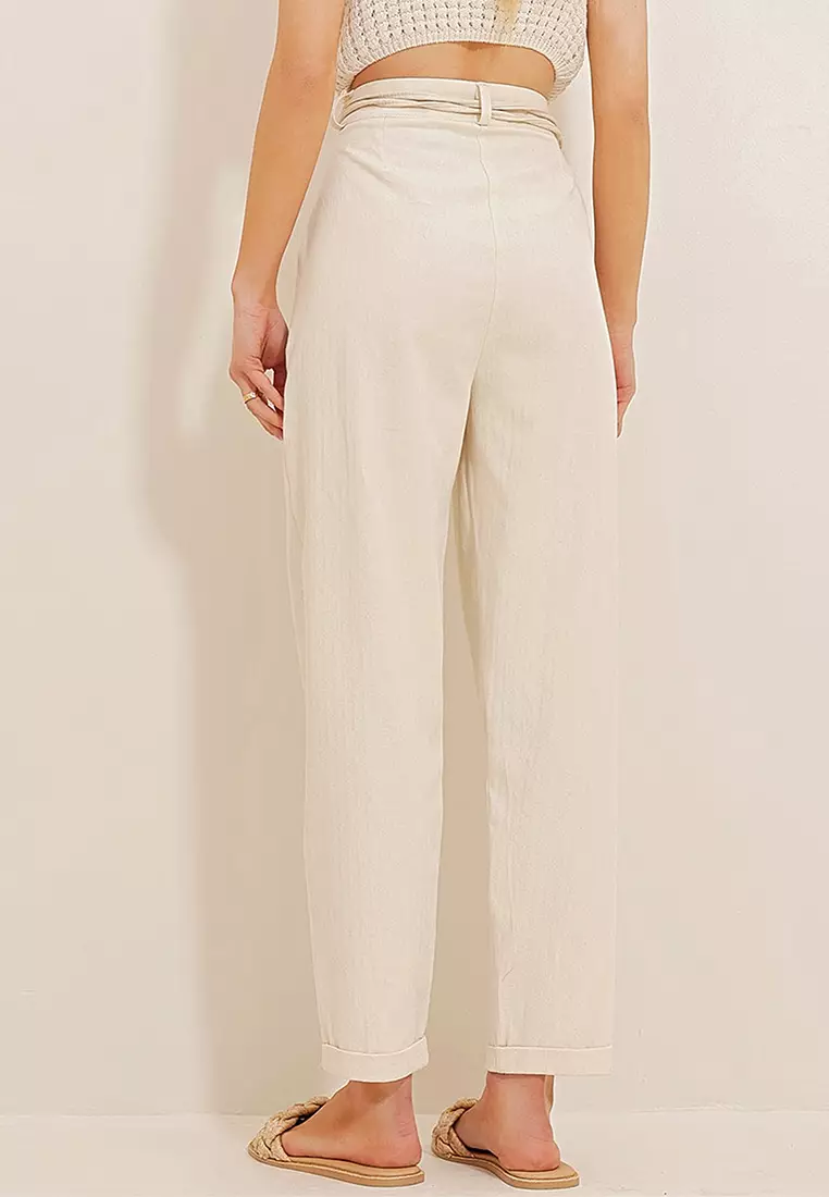 Buy Alacati Pleated Pants 2024 Online | ZALORA