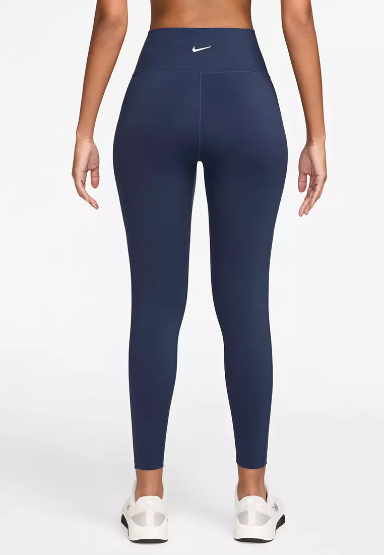 One Women's High-Panjang Pingganged 7/8 Leggings with Pockets