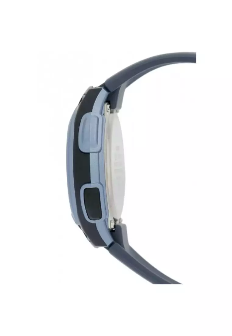 Kid's Digital Watch LW-203-2AV Blue Resin Band Watch for kids