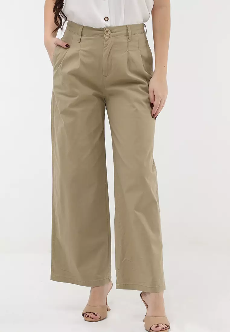 Wide Leg Trousers