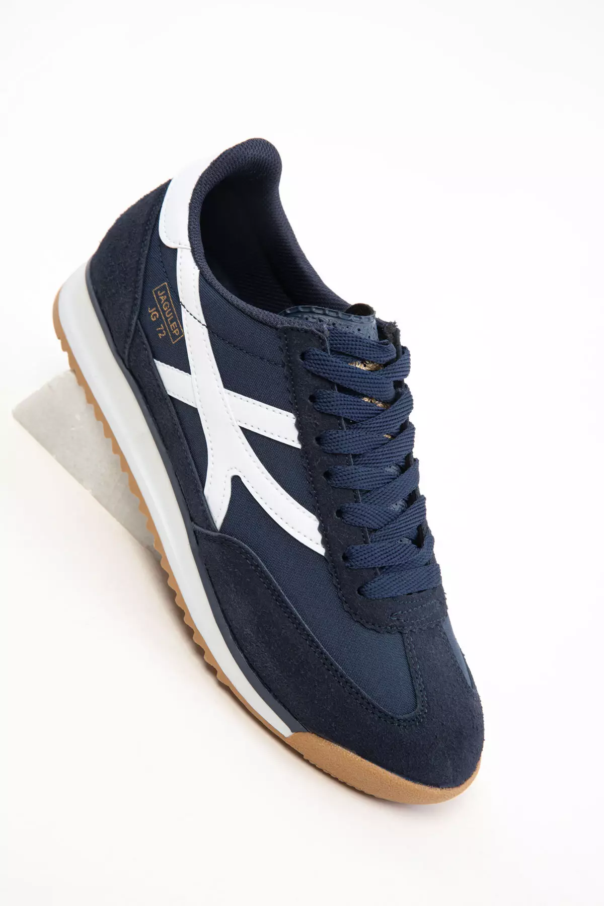 Navy Blue-White Women's Sneaker 20761