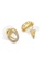 estele gold Estele Gold Plated CZ Round Stud Earrings for Women CA639ACAD2CDC7GS_3