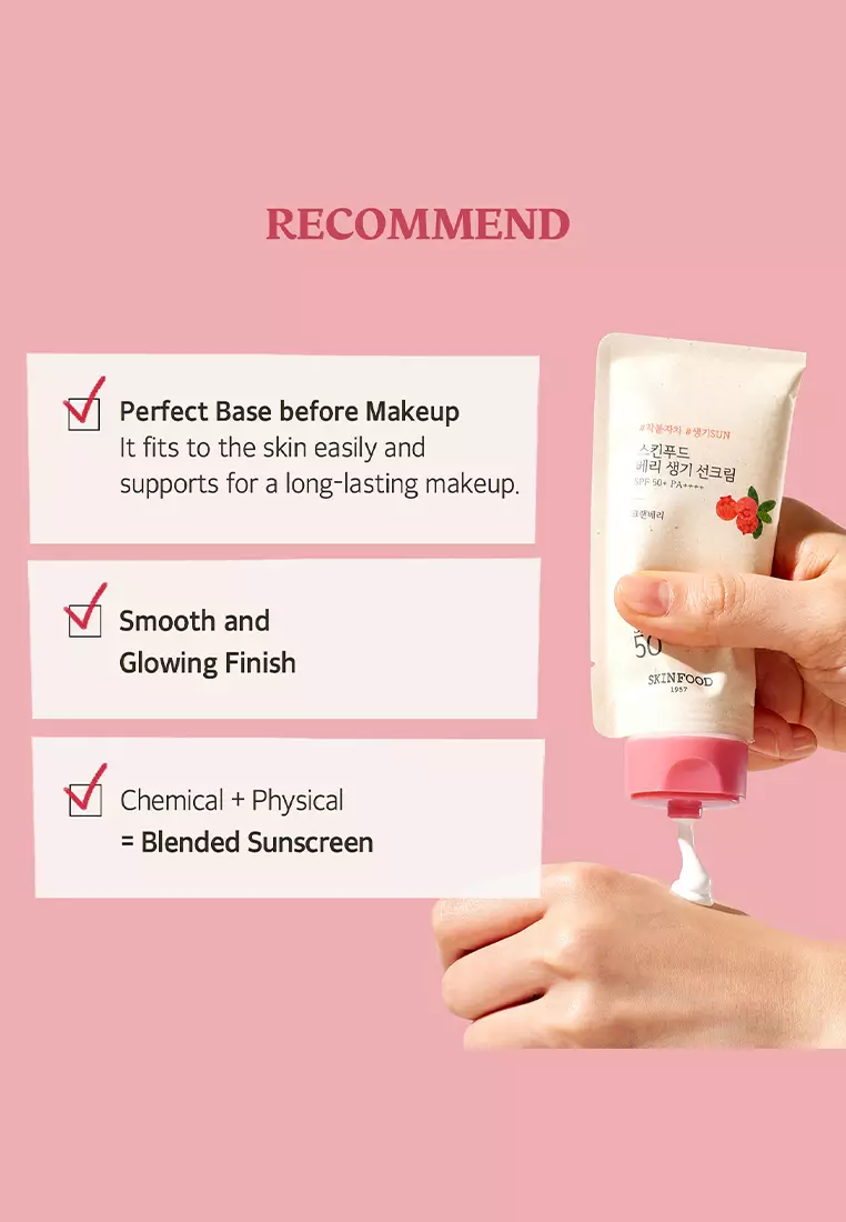 SKINFOOD - Berry Glowing Sun Cream