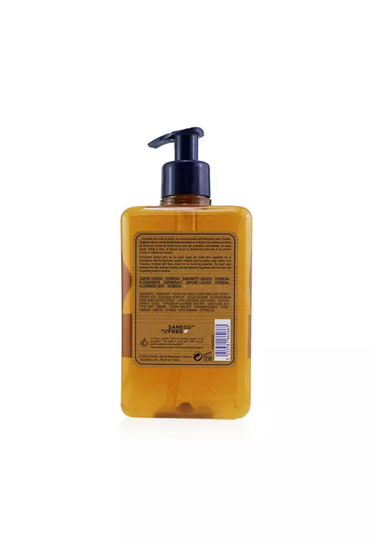 L'occitane - Verveine (Verbena) Liquid Soap For Hands & Body 500ml/16.9oz