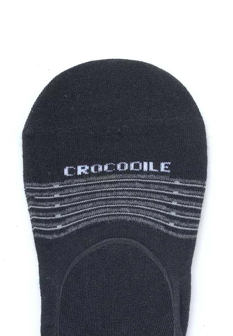Crocodile SOCK CFCM 0002 Red - Kaos Kaki Invisible Pria Men Socks