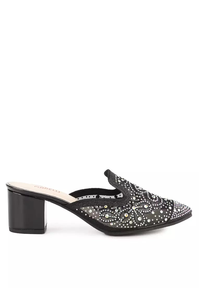 Lotuna Sandal Slop Wanita pesta