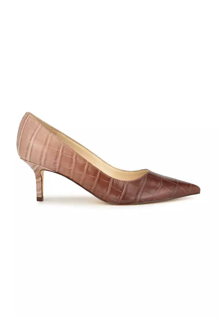 Discount on Nine West  shoes - SKU: Arlene Pointy Toe Pumps Med Natural