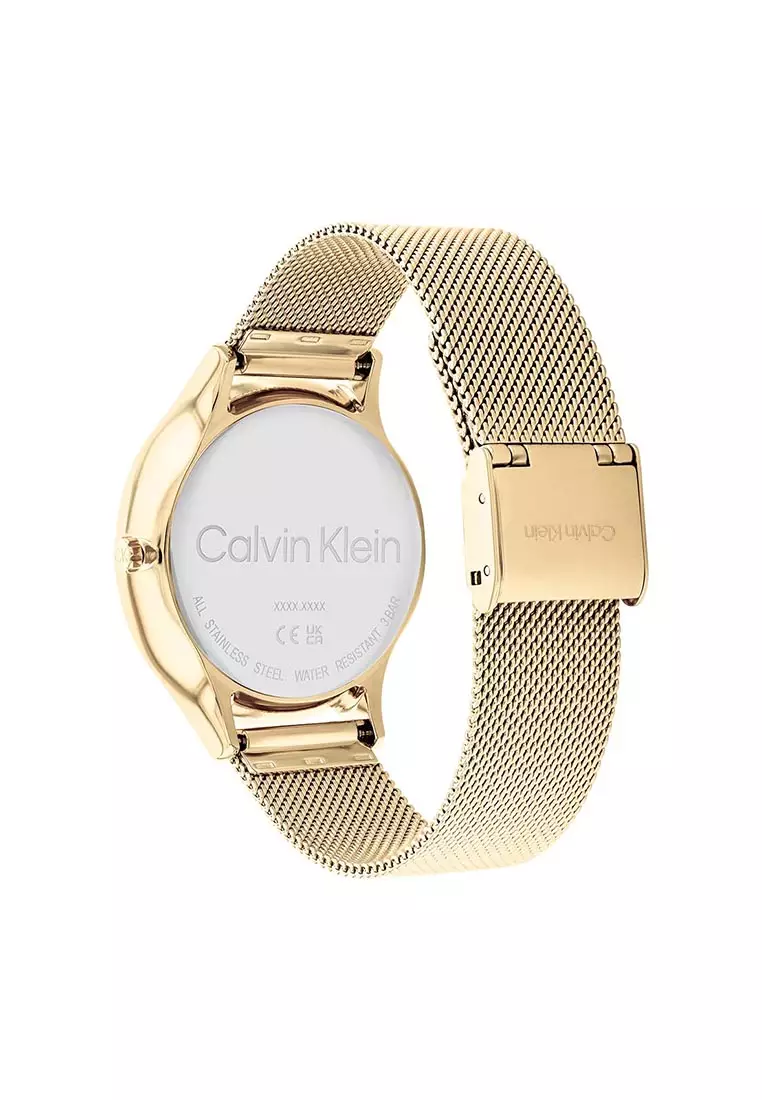 CK25200103 Women's Gold Stainless Steel Bracelet and Light Champagne Quartz Watch