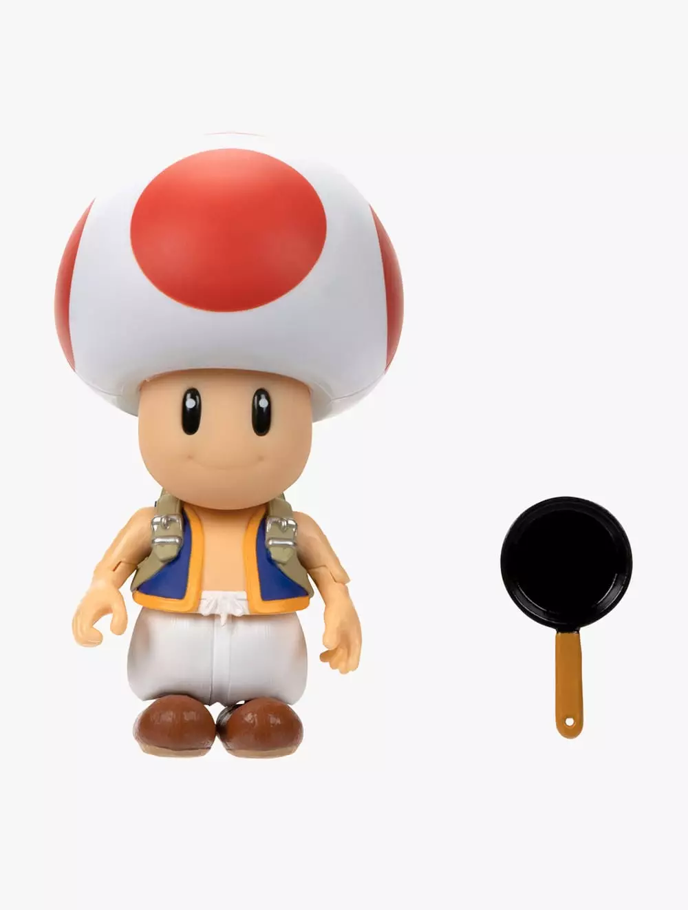The Super Mario Bros Movie 5" Figure with Accessory – Toad - NTM41719I - multi