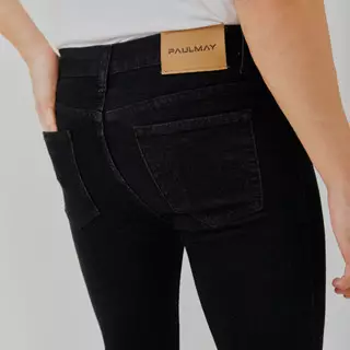 PAULMAY Celana Panjang Jeans Pria Slim Fit - Black