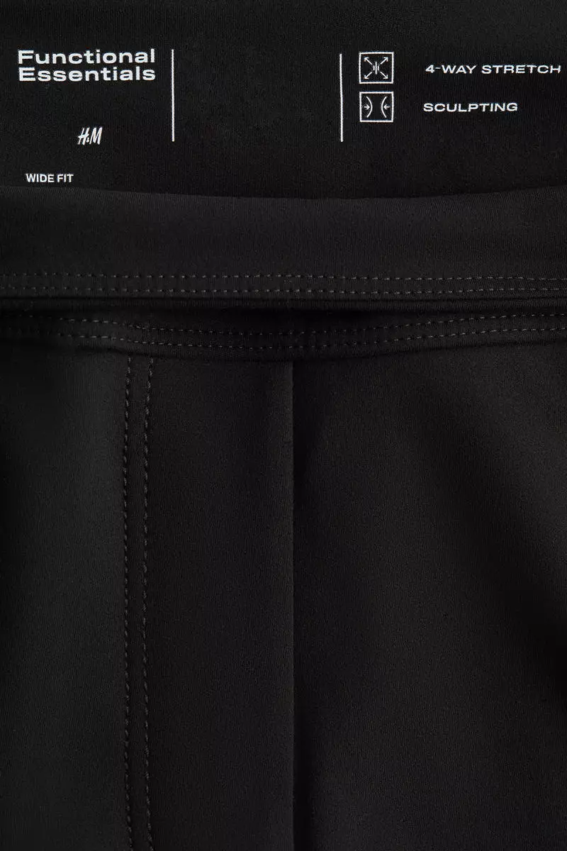 Four-way Stretch Wide Trousers