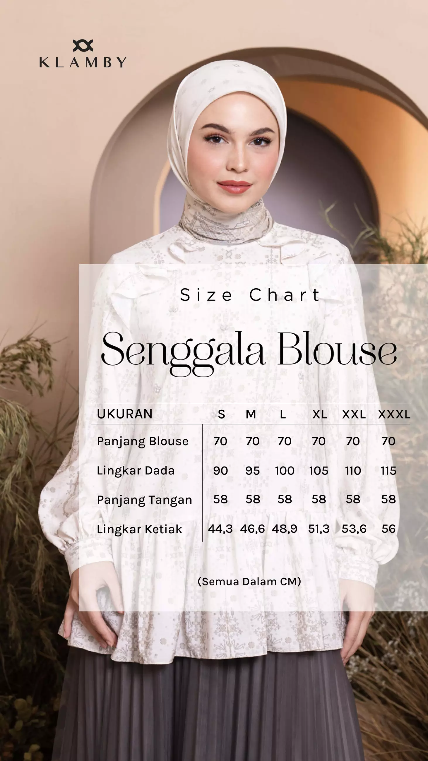 Klamby - Senggala Blouse Odyssey Blue