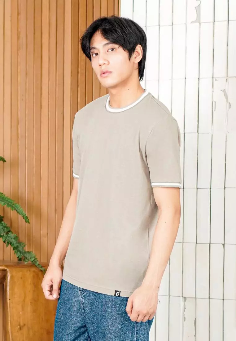 MATSUDA Kaos Polos Pria T shirt Relaxed Fit Oshu