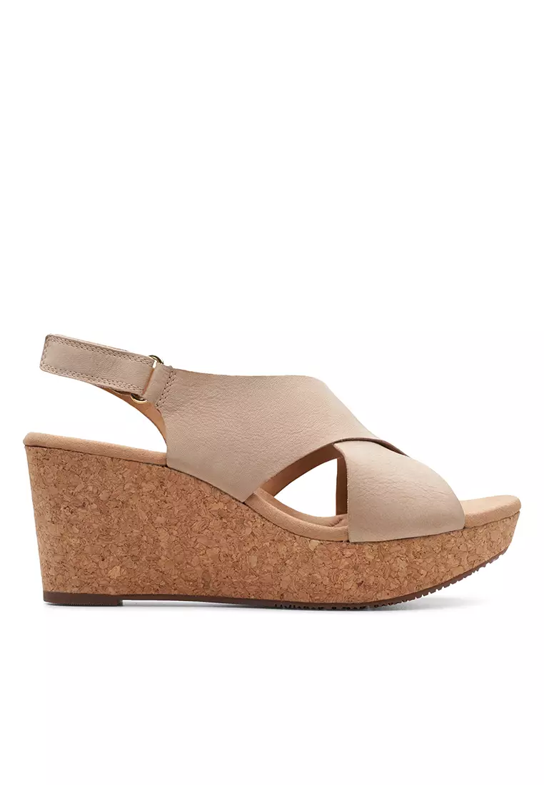 Clarks annadel eirwyn wedge sandal new arrivals