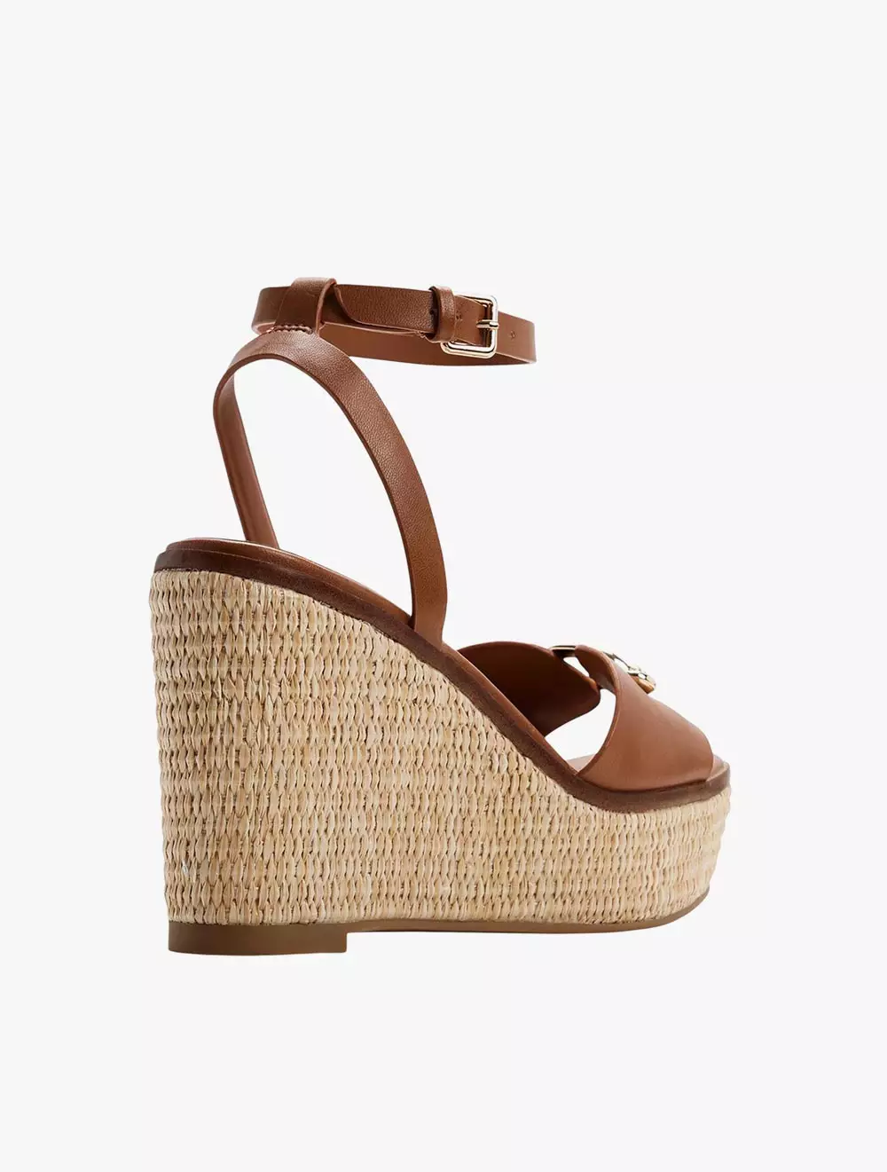 Aldo Carrabririel Women's Wedge Sandals - Medium Brown